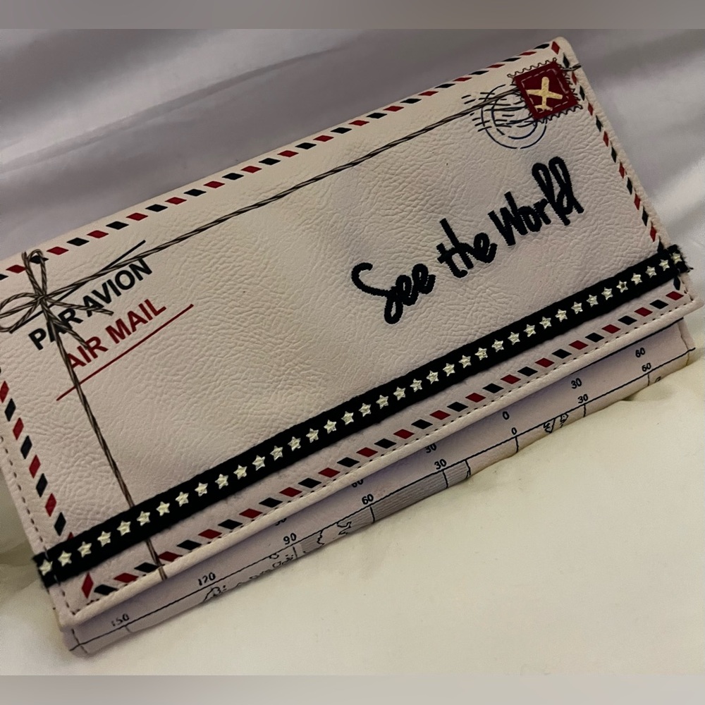 Passport- Boarding pass- Flight Documents holder - Never used